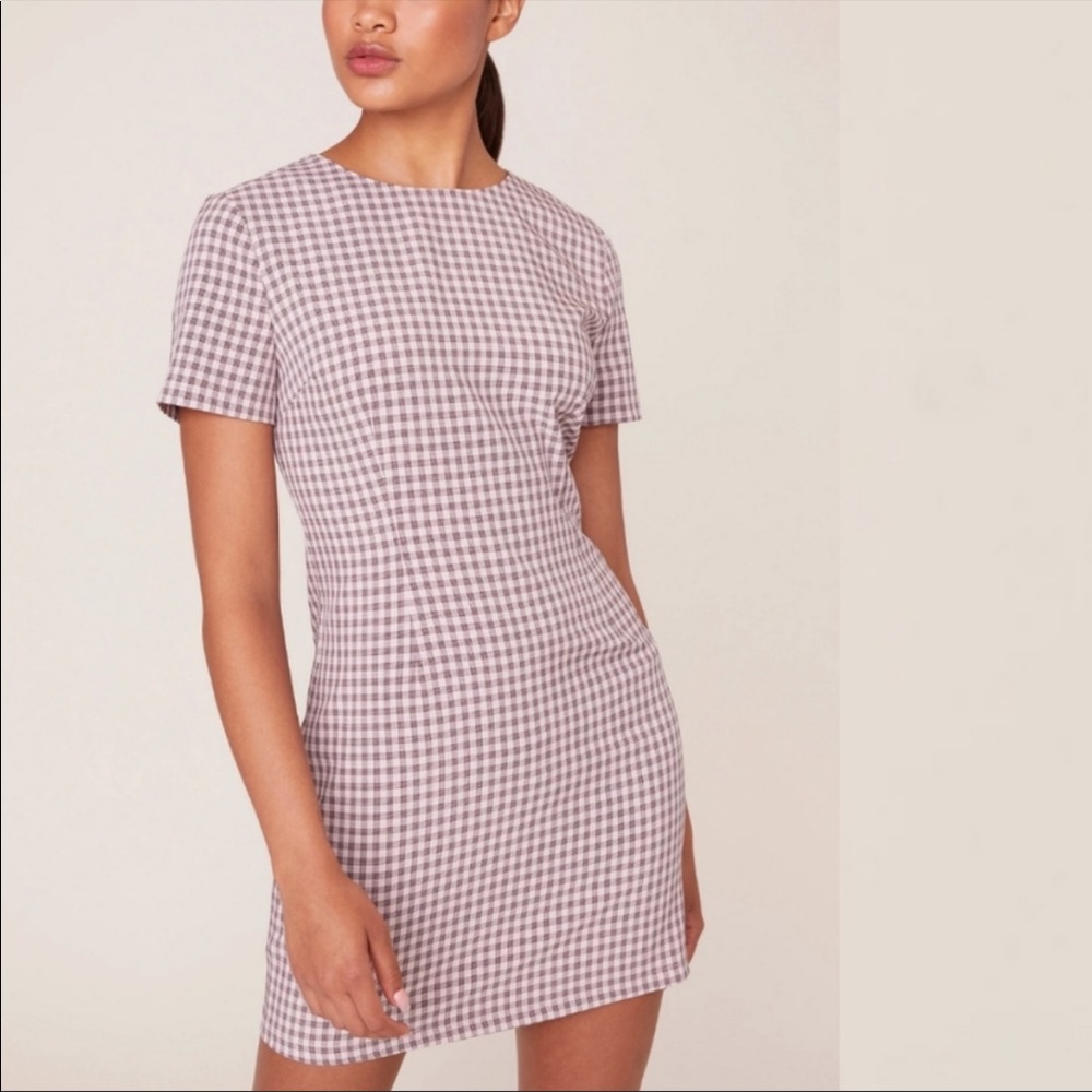 BB Dakota plaid mini dress. Size 4.